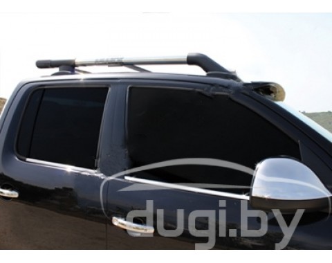 Нижние молдинги стекол (нерж.) для Amarok